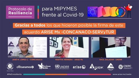 Presentan Protocolo De Resiliencia Para Mipymes Ante Covid