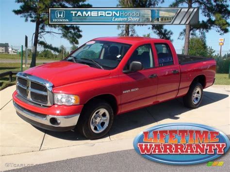 2004 Flame Red Dodge Ram 1500 SLT Quad Cab 36347737 Photo 15