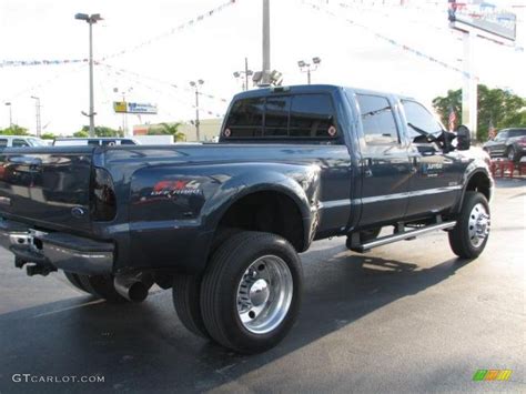 2004 Medium Wedgewood Blue Metallic Ford F350 Super Duty Lariat Crew Cab 4x4 Dually 48387876