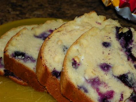 Valeries Recipe Box Blueberry Cream Cheese Pound Cake