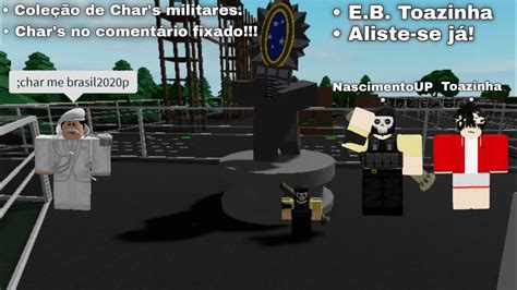 Roblox Melhores Chars Militares Youtube