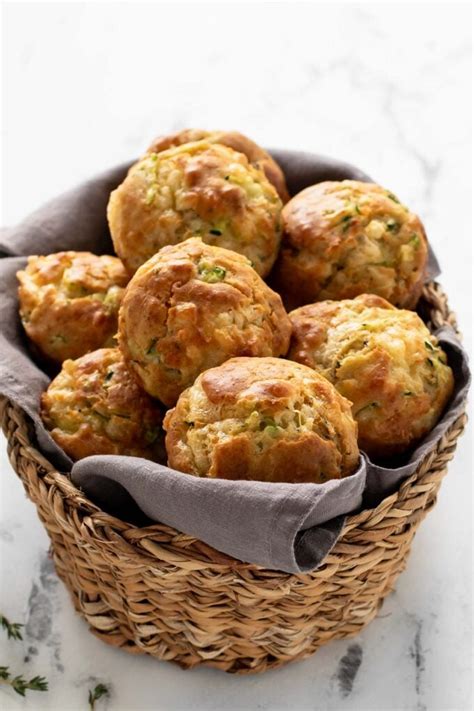 Savory Zucchini Muffins With Cheese As Easy As Apple Pie