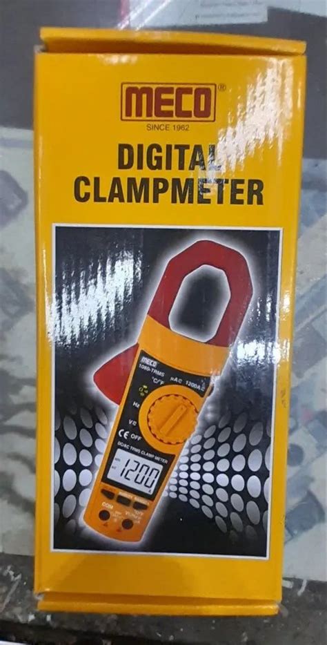 A V Digital Clamp Meter Model Name Number Meco Trms