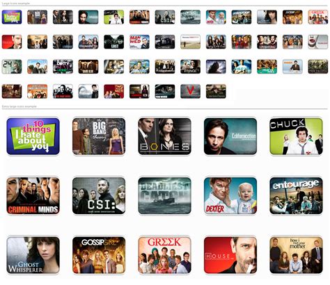 Tv Shows Icons V1 By Dubbb On Deviantart