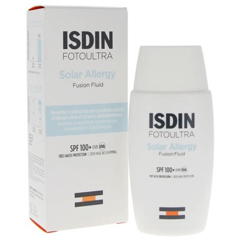 Isdin Fotoultra Solar Allergy Fusion Fluid Spf Ml Pharmacie De