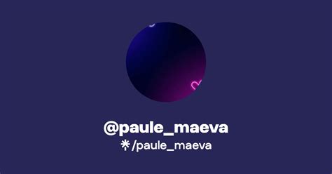 Paule Maeva Twitter Instagram TikTok Twitch Linktree