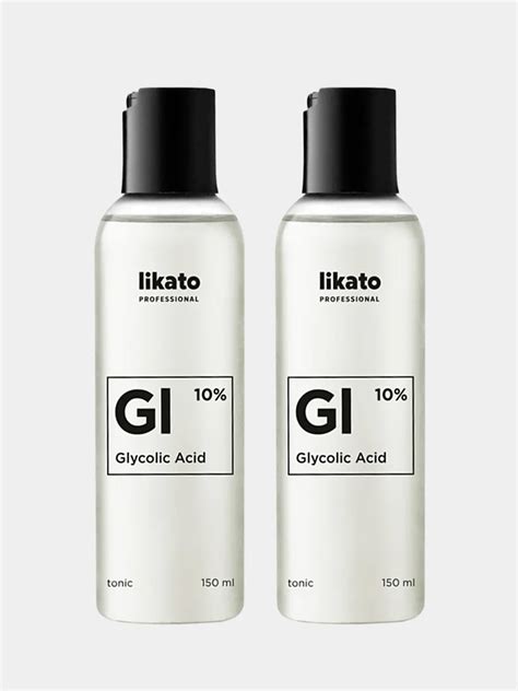Тоник с гликолевой кислотой, Likato Professional, 150 мл * 2 шт купить ...
