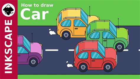 Inkscape Tutorial How To Draw Car Youtube