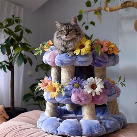 Ecosapiens On Instagram Discover Our Plush Inspired Cat Tower A Cozy Haven For Your Feline