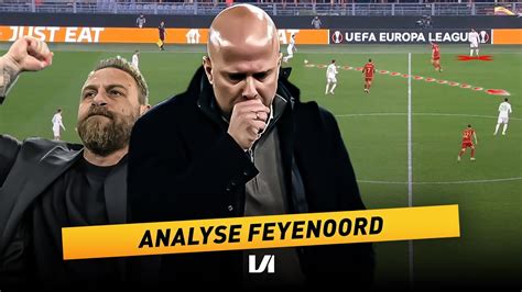 ANALYSE Zo Ontregelde De Rossi De Opbouw Van Feyenoord YouTube