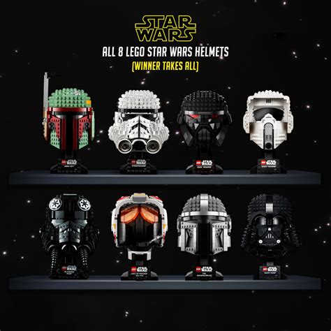 All Lego Star Wars Helmets Paragon Competitions