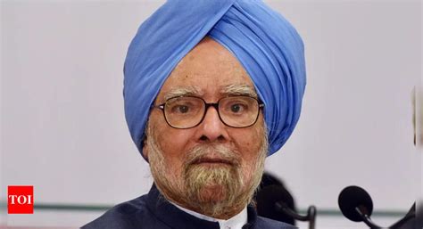 Manmohan Singh Former Pm Manmohan Singh Admitted To Aiims India News