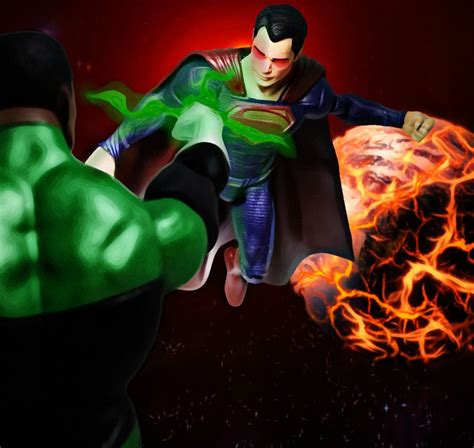 Superman Vs Green Lantern : ActionFigures