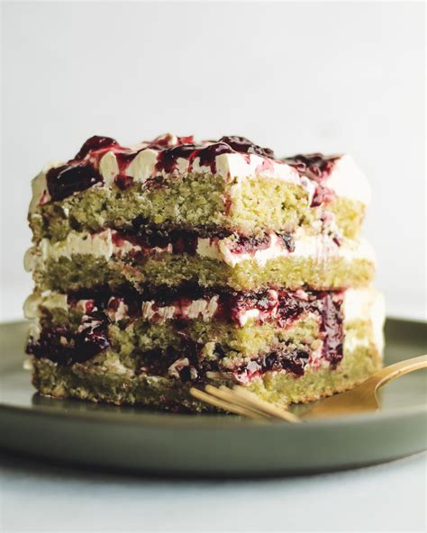 Pistachio Layer Cake Baking Butterly Love