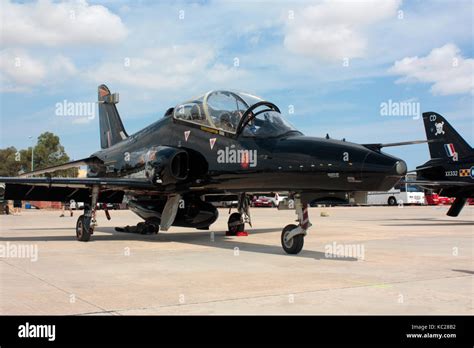 BAE Systems Hawk T2 military jet trainer of the Royal Air Force Stock ...