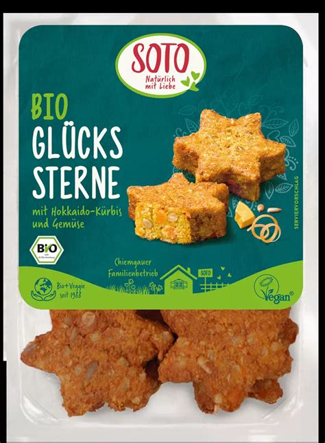 Glückssterne mit Tofu vegan 8St natürlich Bio Fairplace