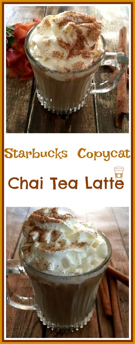 Copycat Starbucks Chai Tea Latte Pams Daily Dish