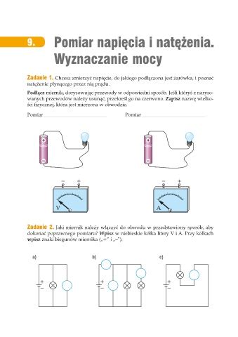 Page 1 To jest fizyka klasa 8 semestr 1 Pomiar napięcia i