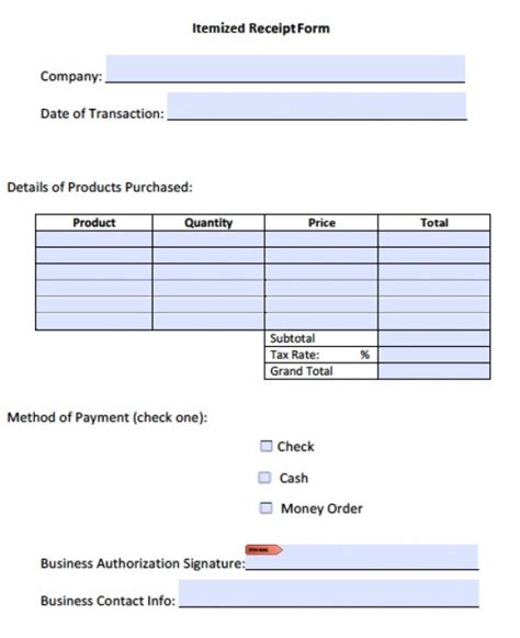 Itemized Invoice Template Invoice Complete