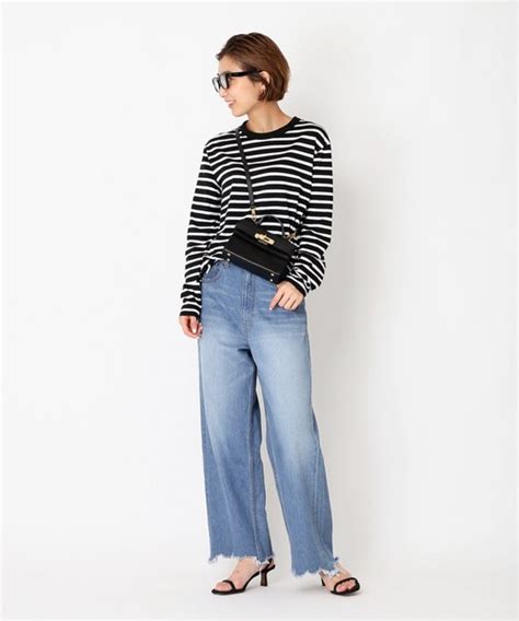 Deuxieme Classe（ドゥーズィエムクラス）の「coco Stripe Tシャツ No5（tシャツカットソー）」 Wear