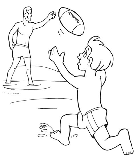 Coloring Pages Father And Son