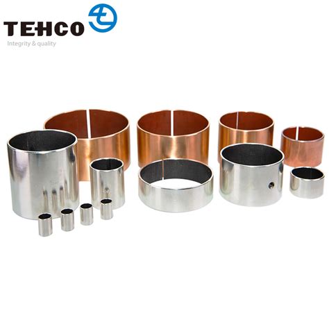 Tcb Bronze Sleeve Self Lubricating Oilless Metal Ptfe Bush Oil