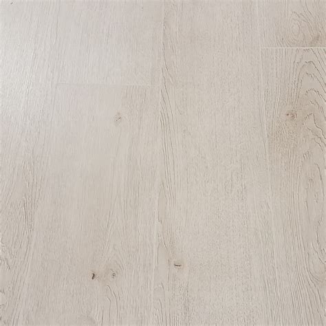 Laminate Flooring White Newbury Oak 193mm Flat