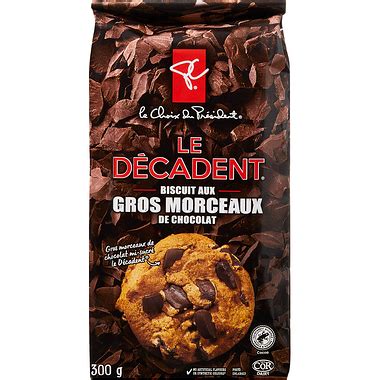 Biscuit Le D Cadent Aux Gros Morceaux De Chocolat Pc Pc Ca