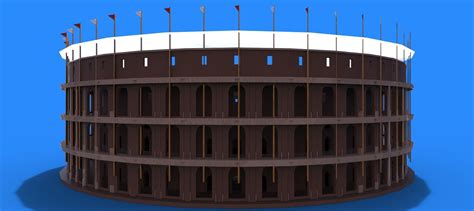 Roman Colosseum 3D model VR / AR ready gladiator | CGTrader