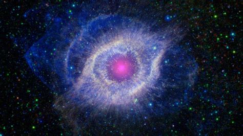 Outer space nebulae helix nebula wallpaper | (30017)