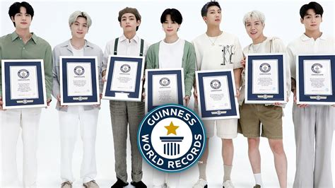 Bts Have How Many Records Guinness World Records Youtube