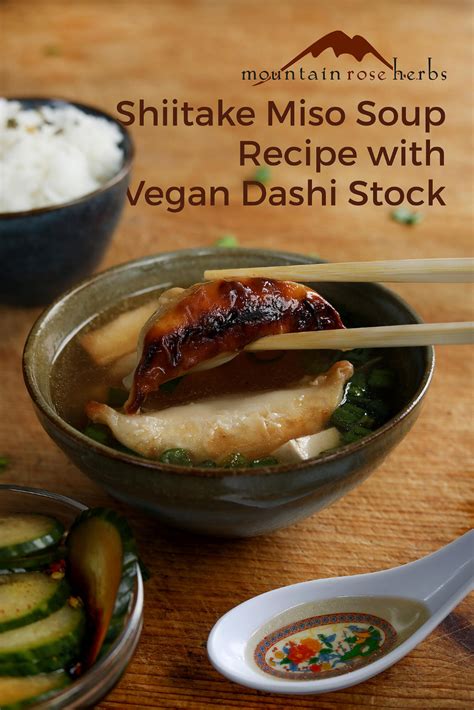 Miso ginger soup with vegan dashi recipe – Artofit