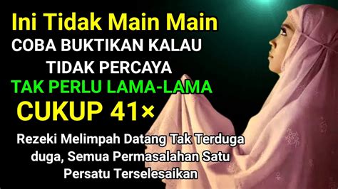 Kisah Nyata Baca 41 Malaikat Langit Ke7 Akan Turun Apapun Hajat