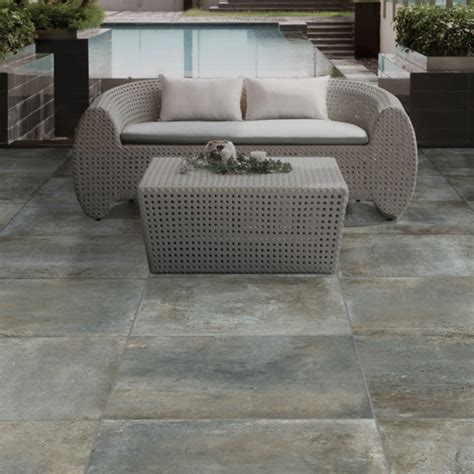 Carrelage Sol Ext Rieur Effet Pierre Dolmen Grip Corda Cm X Cm