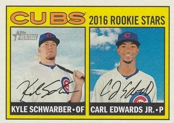 The Trading Card Database Topps Heritage A Kyle Schwarber