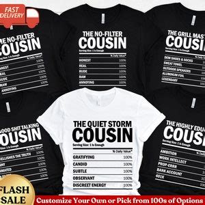 Funny Cousin Crew Shirts, Matching Family Vacation Shirts, Funny Cousin ...