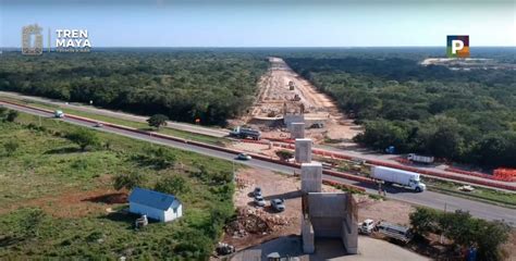 Tren Maya Inicia Montaje De Prelosas Para Viaducto Elevado En Tenosique