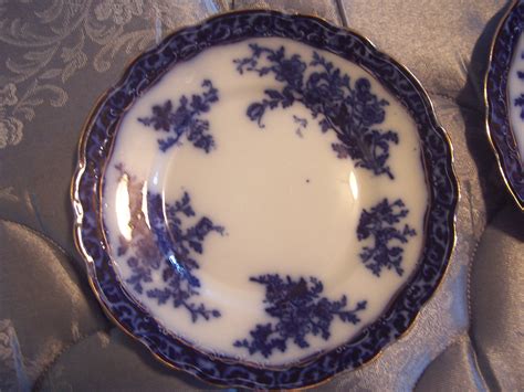 Flow Blue (?) plates info | Antiques Board