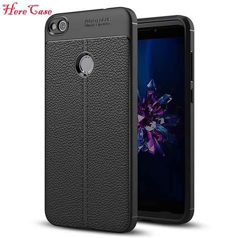 For Huawei P Lite Case Luxury Ultra Thin Soft Tpu Leather Phone