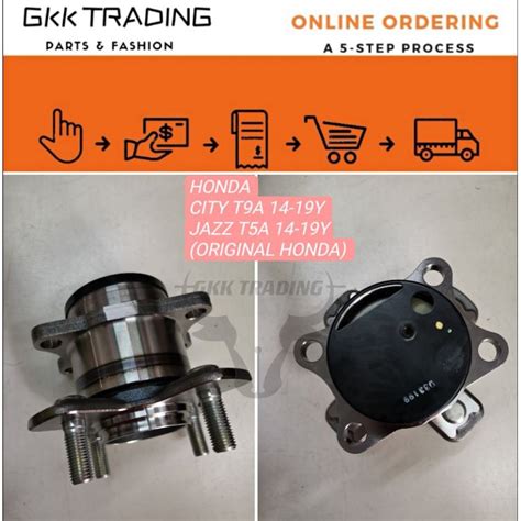 Honda City T9a Gm6 Jazz T5a Gk Rear Wheel Bearing Original Shopee