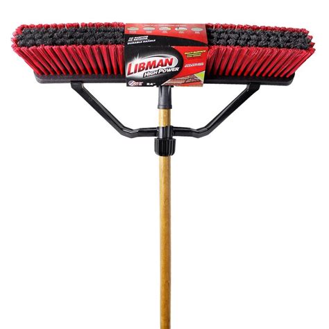 Libman Multi Surface Heavy Duty Push Broom 24 In Canadian Tire