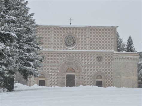 Abruzzo Arriva La Neve Il Capoluogo