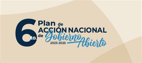 SEXTO PLAN DE ACCION NACIONAL DE GOBIERNO ABIERTO 2023 2025 SEPREM