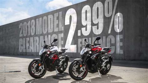 MV Agusta USA 2.99% low finance offer on motorcycle models • Total ...