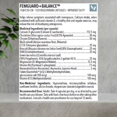 Designs For Health Femguard Balance Capsules Absolute Health