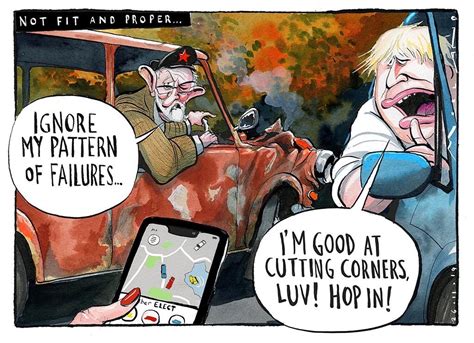 Political Cartoon On Twitter Morten Morland On Uber Jeremycorbyn