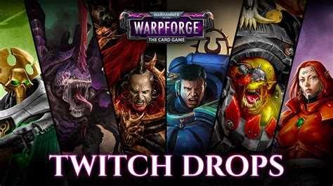 Introducing Twitch Drops. Earn rewards while supporting content creators! - Warpforge