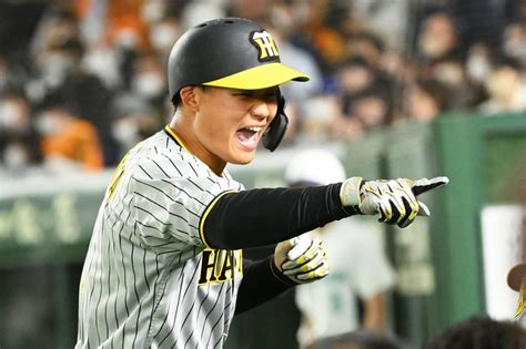 写真：【阪神】ドラ1森下翔太は10連勝「影」の立役者 チームへの波及効果をob柏原純一が指摘 東スポweb