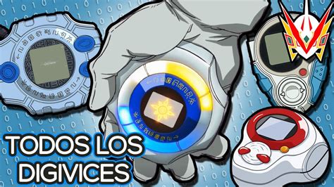 Explicando TODOS Los Digivice De Digimon Parte 1 YouTube