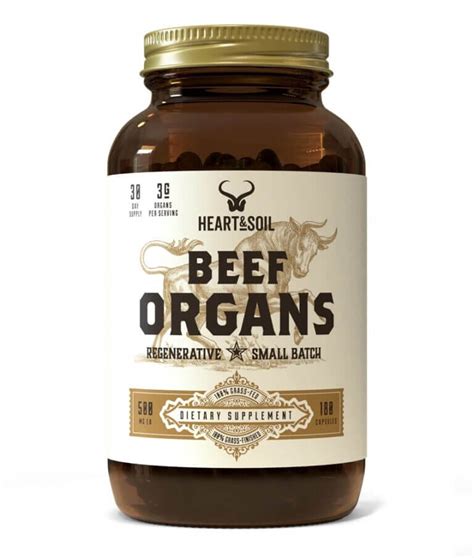 The Five Best Grass Fed Beef Organ Supplements